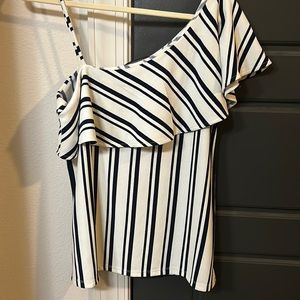 One Shoulder Banana Republic Top (M)